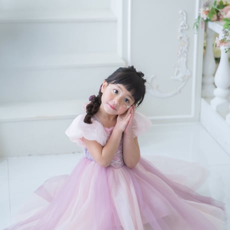 [即納] princess pink forest dress  (100 size のみ)