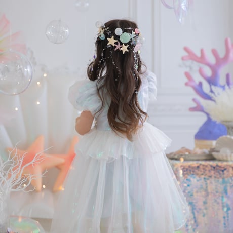 [予約] Shell & Starfish Hair Clip 2-piece Set