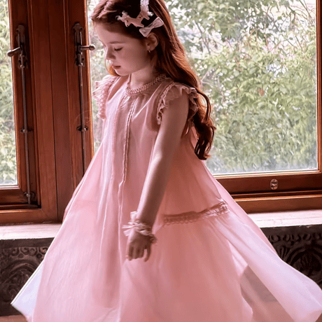 [予約] Blush Fairy Layer Dress/ Little Time