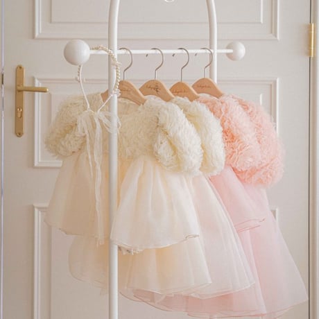 [即納] Blossom Rose dress / OREN by Hibyebebe  (S、M size のみ)
