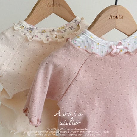 [即納] Lala dress / Aosta(big flower ivory S,M,Lのみ)