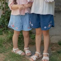 [予約] Rosiel denim pants / OREN by Hibyebebe