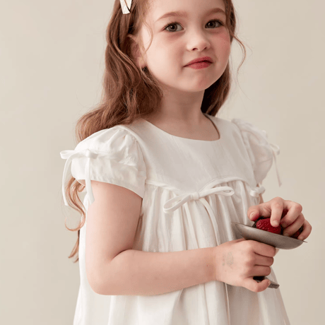 [予約] Little Ribbon Baby Doll Dress
