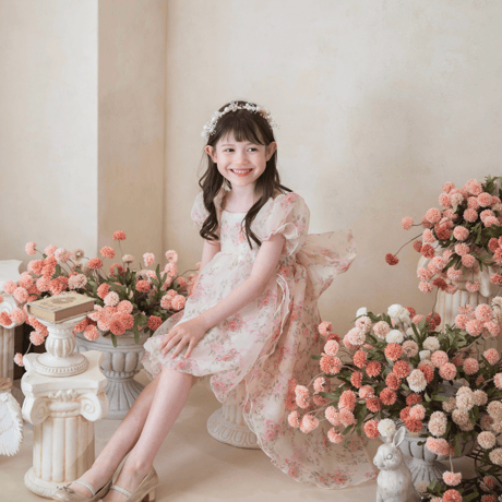 [予約] Flower garden dress
