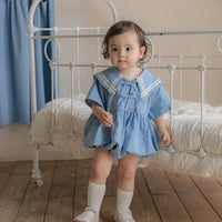[予約] Mare Sailor Suit (Bebe) / OREN by Hibyebebe