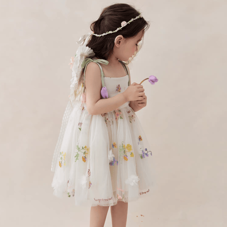 [予約] Butterfly Garden Tulle Dress