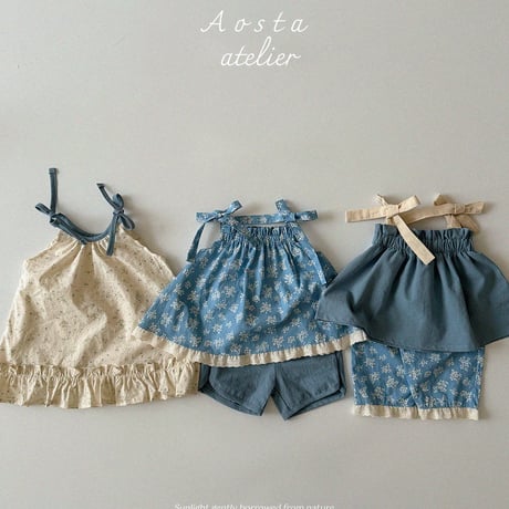 [即納] bibi blouse / Aosta(white Lのみ)