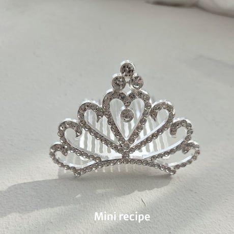 [予約] Cubic Mini Crown/ Mini Recipe