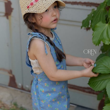 [予約] Rosier string cap / OREN by Hibyebebe