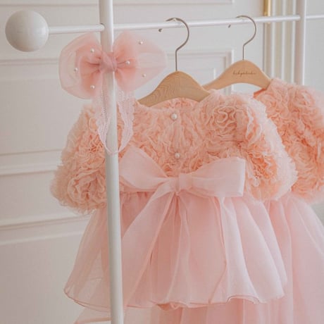 [即納] Blossom Rose dress / OREN by Hibyebebe  (S、M size のみ)