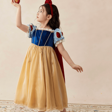 [予約] Classic Snow White dress (& hair band)