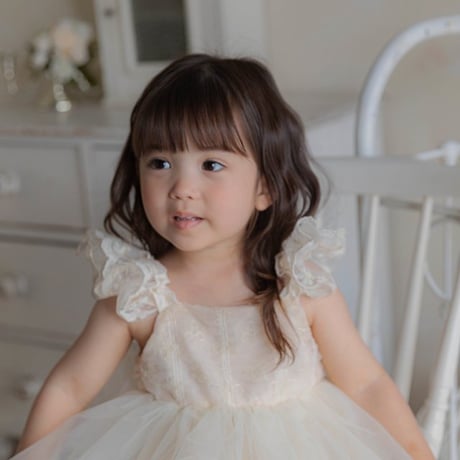 [予約] Shiny Sha dress (kids)/ OREN by Hibyebebe