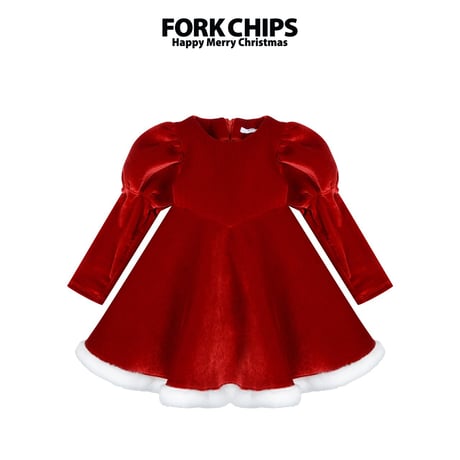 [即納] Mary snow white dress / FORK CHIPS