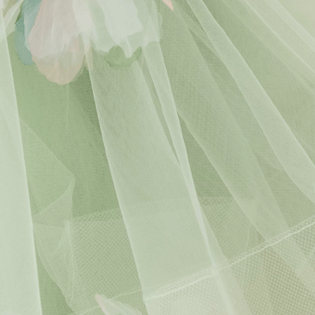[予約] Mint Blossom Beaded Dress(+Wings)