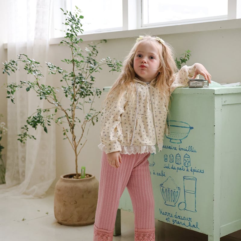 予約] Dana Knit Pants /Puella FLO | Mimiel