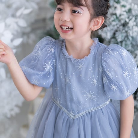 【予約】princess ice blue dress