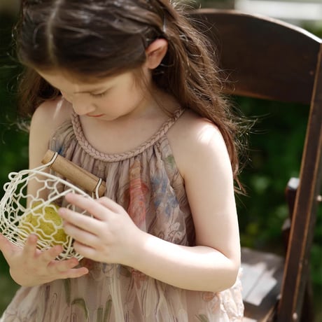 [予約] antique garden bohemian dress