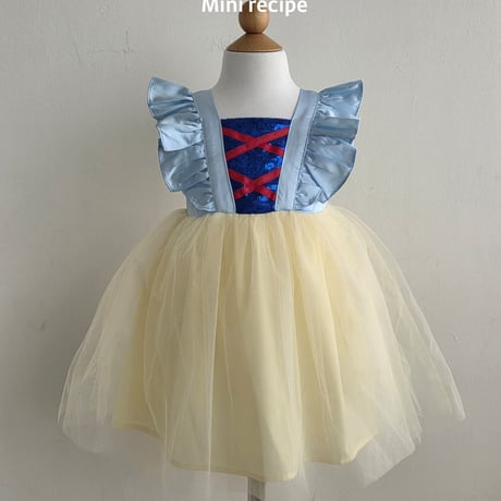 [予約] Snow White summer dress / Mini Recipe