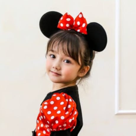 [予約]  Minnie Hairband (Red)/ Mini Recipe