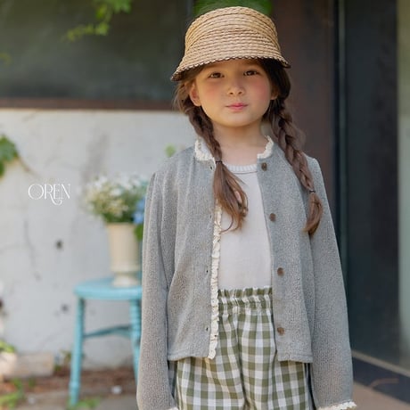 [予約] Siero corn cardigan / OREN by Hibyebebe