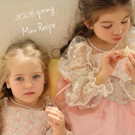 [予約] Marianne Dress / Mini Recipe