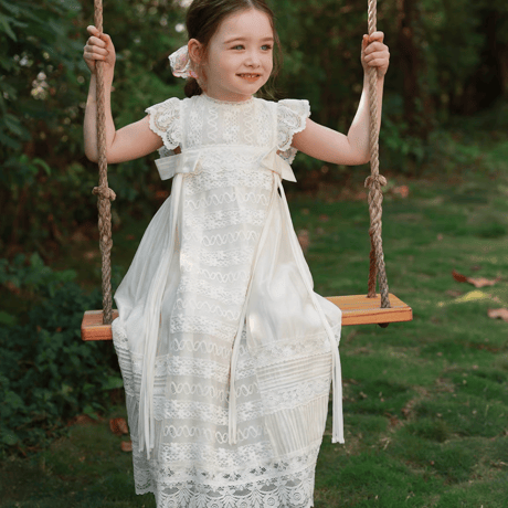[予約] Lace Whisper Dress