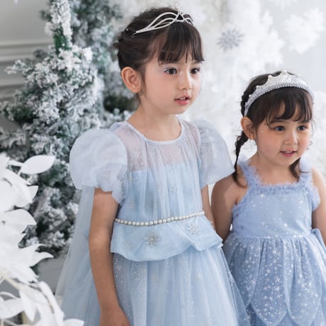 [予約] Snowflake Glitter Princess Dress