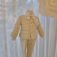 [予約] Ivory Tweed Suit / Le dress