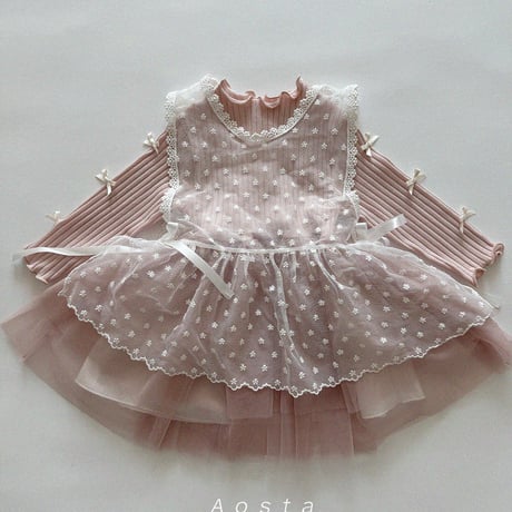 [即納]  Camellia Dress / Aosta （　Ivory XL＿のみ）