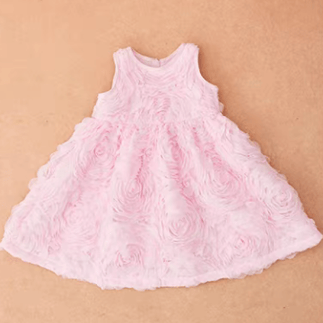 [予約] Pink Rosy Petal Dress