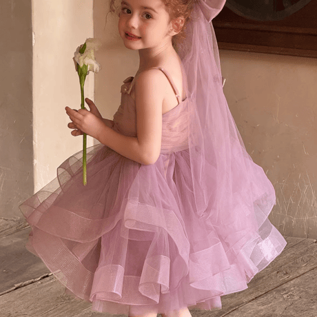 [予約] Lilac Dream Dress / little time