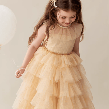 [予約] Lemon Sherbet Tulle Dress
