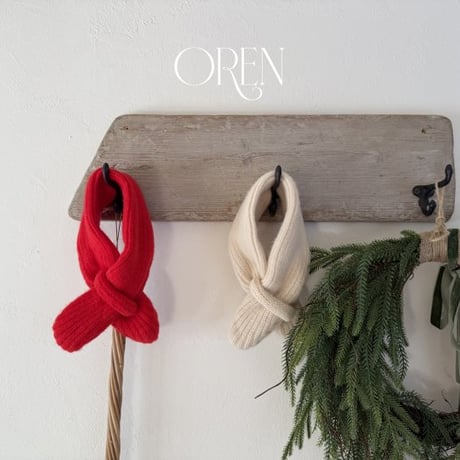 [予約] Hoho fluffy muffler / OREN by Hibyebebe