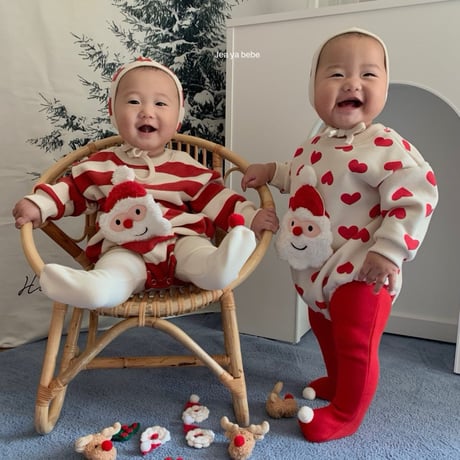 [即納] Santa doll suit /Jea ya bebe(Heart M)