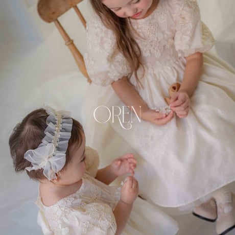 [即納]Eta Bling Dress Suit / OREN by Hibyebebe  (S_Size のみ）
