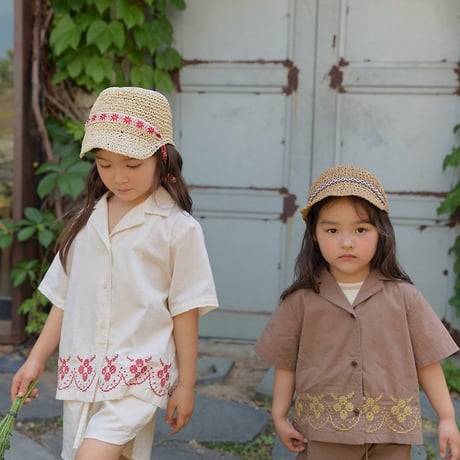 [予約] Rosier Garden Shirt / OREN by Hibyebebe