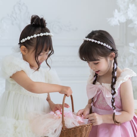[予約] pearl lace headband