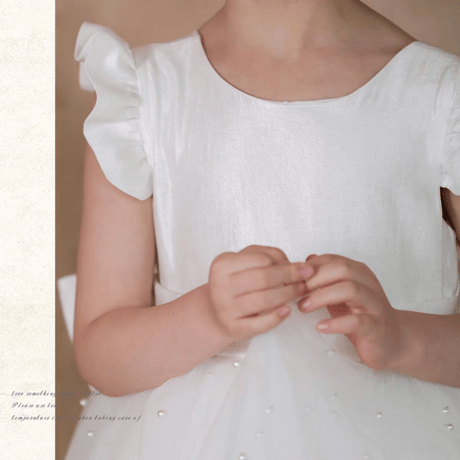 [予約] Angel Wing Pearl Dress