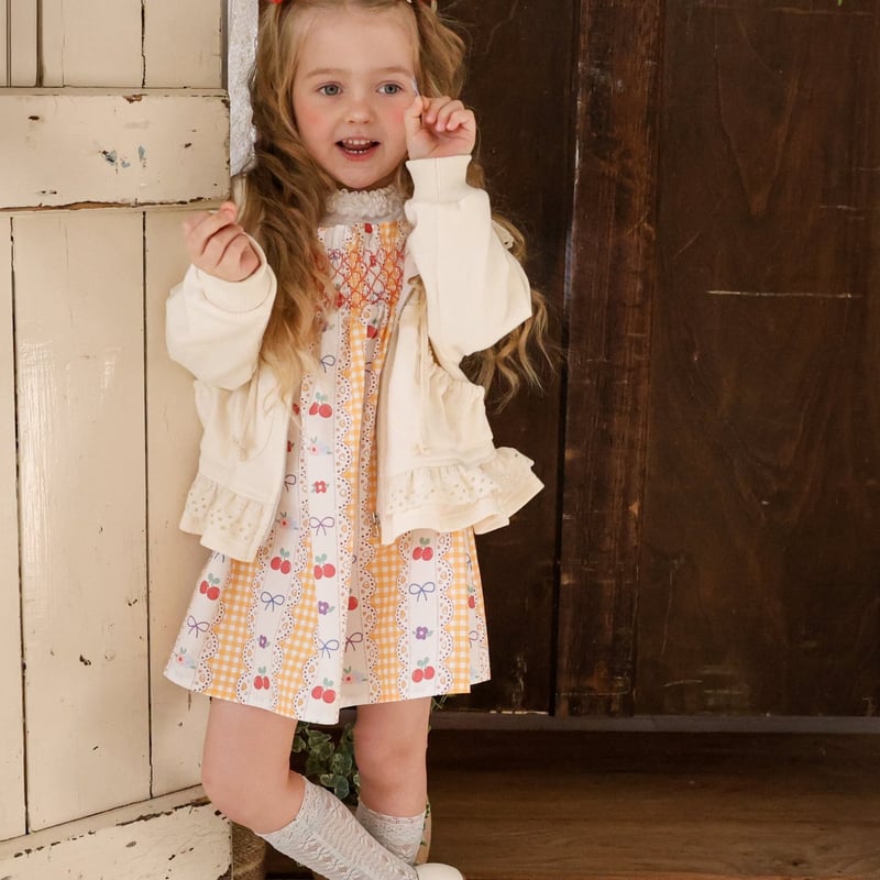 予約] Yogurt Hooded Zip-Up /Puella FLO | Mimiel