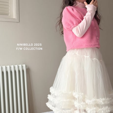 [即納] Rocha Skirt /Ninibello (Ivory XS_のみ)