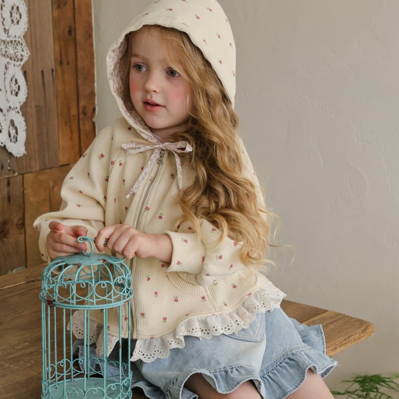 予約] Fury Zip-Up Hoodie /Puella FLO | Mimiel