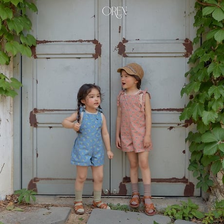 [予約] Camellia Jumper Overall / OREN by Hibyebebe