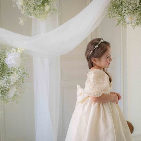 [即納] Eta Bling Dress (kids)/ OREN by Hibyebebe （XL_sizeのみ)