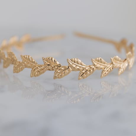 [予約] Golden Laurel Headband