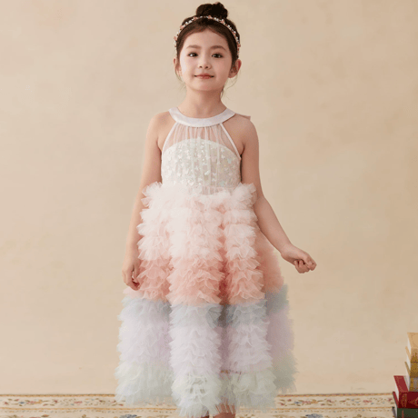 [予約] Cotton Candy Cancan Dress