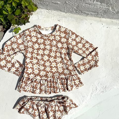 [予約] Solea Fleur Rash guard / OREN by Hibyebebe