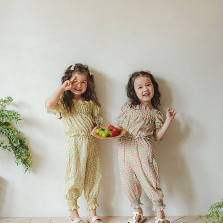 [即納] Shubien pants / Puella FLO (yellow 90, 100_のみ)