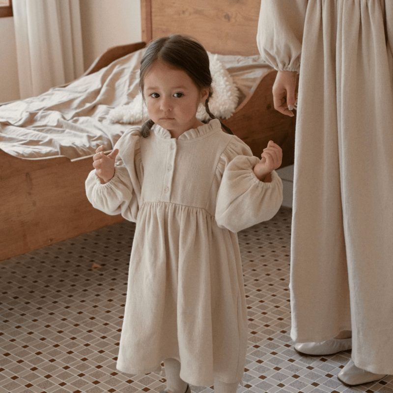 即納] Roti dress / Hibyebebe （gray M, L, XL _ si