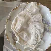 [予約] Lace Bonnet / MON PETIT BEBE
