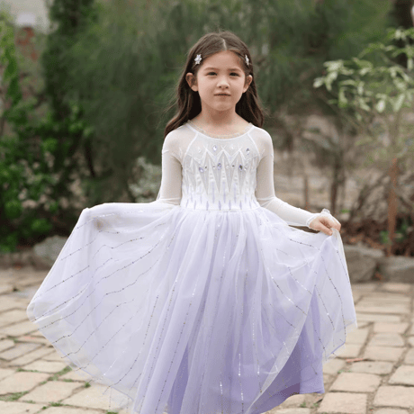 [予約] Frozen Ice Princess Dress (2 color)